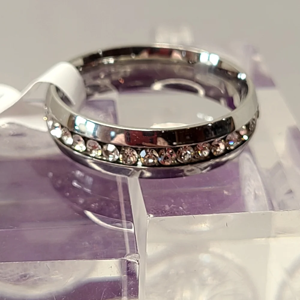 Mens Stainless Steel Band Ring